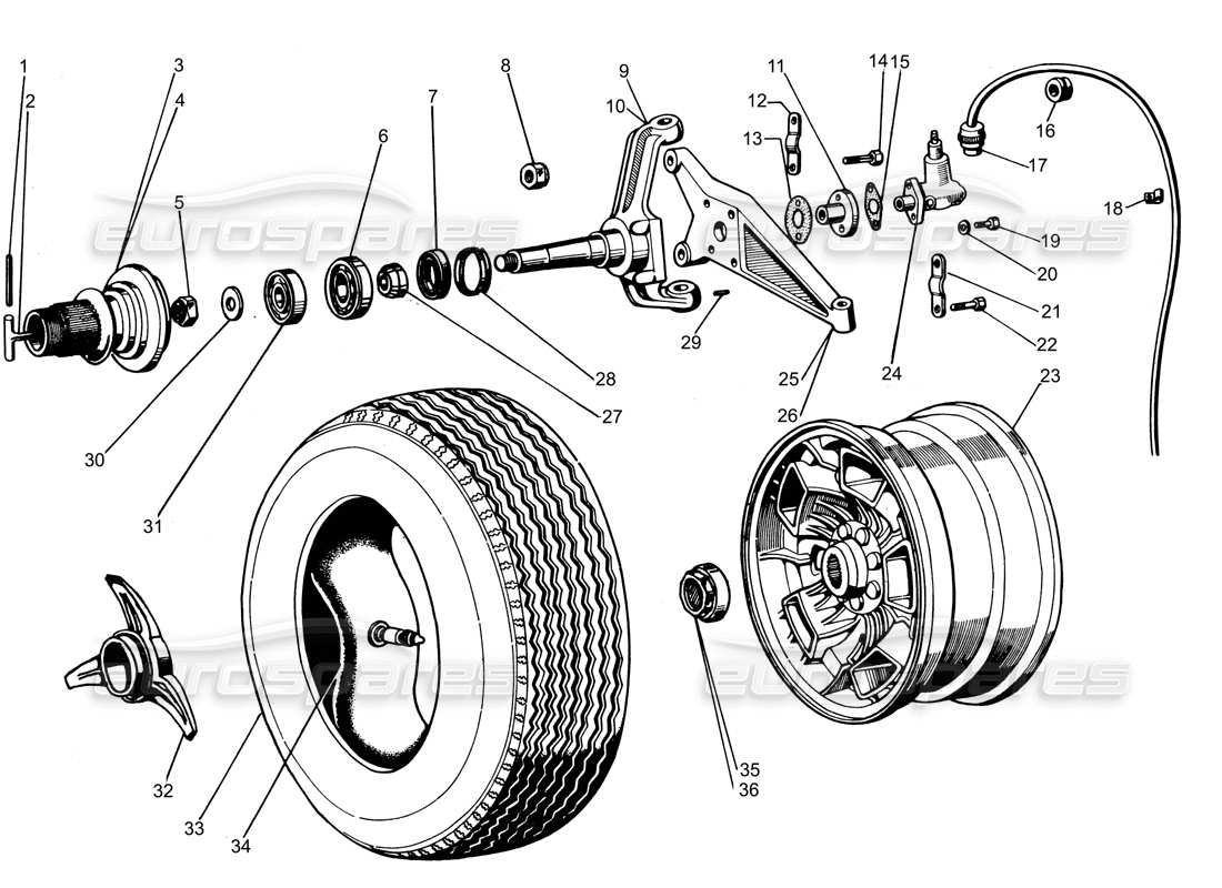 diagramma della parte contenente il codice parte 005104544