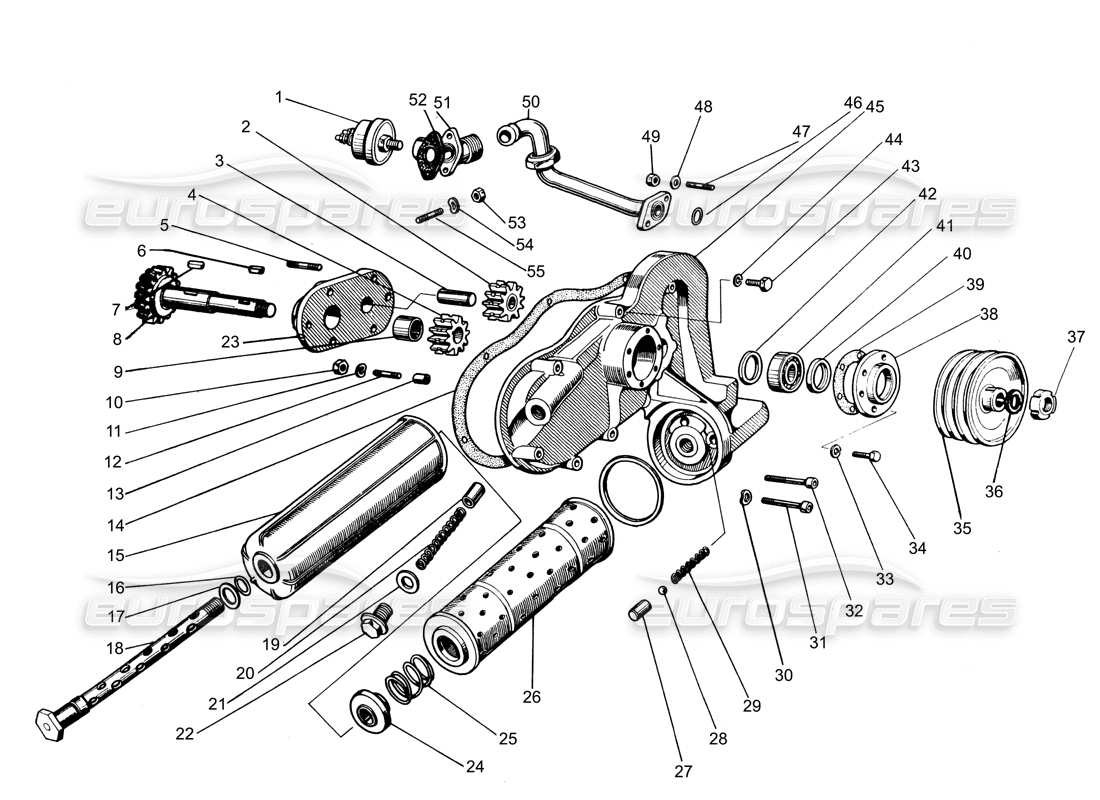 diagramma della parte contenente il codice parte 001504611