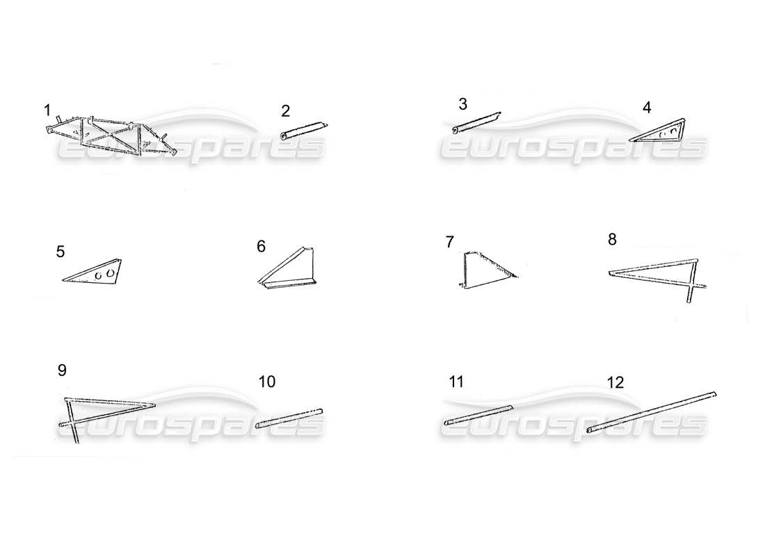 diagramma della parte contenente il numero della parte 239-12-006-00