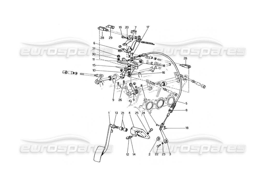 diagramma della parte contenente il codice parte 102354