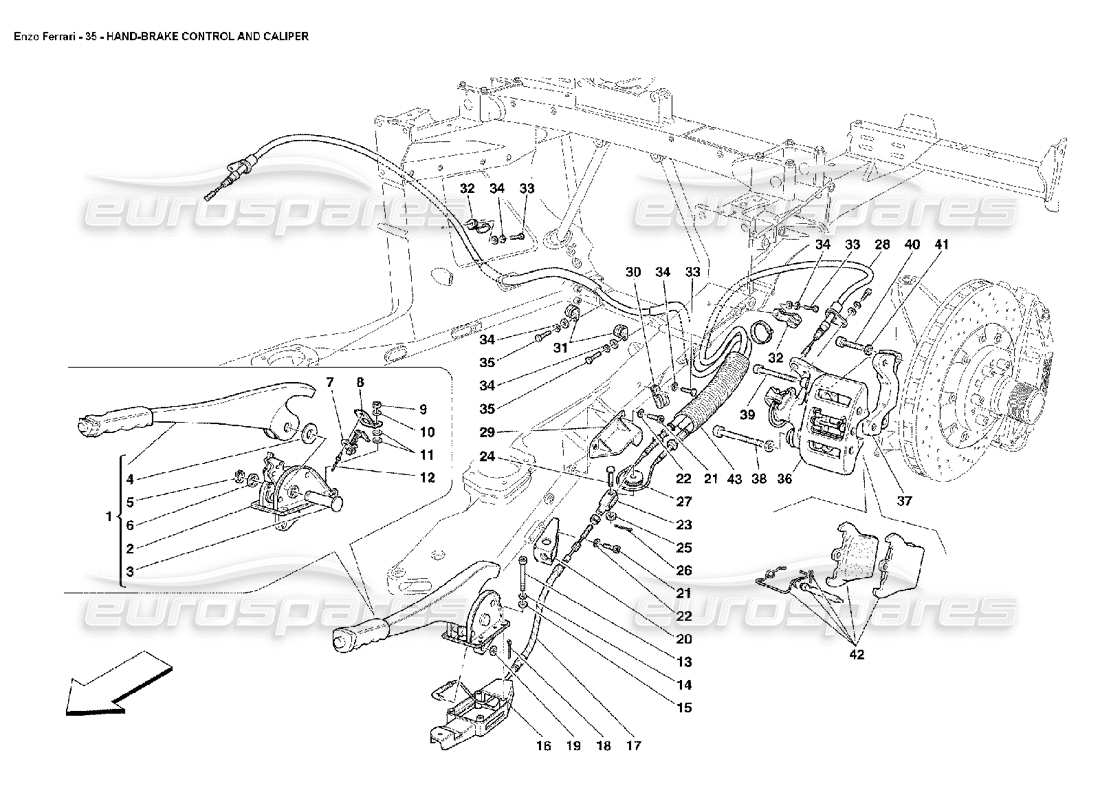 diagramma della parte contenente il codice parte 194960