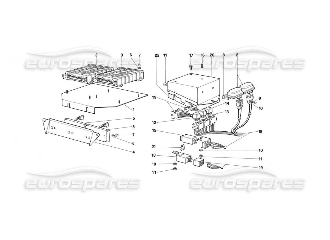 diagramma della parte contenente il codice parte 20288908