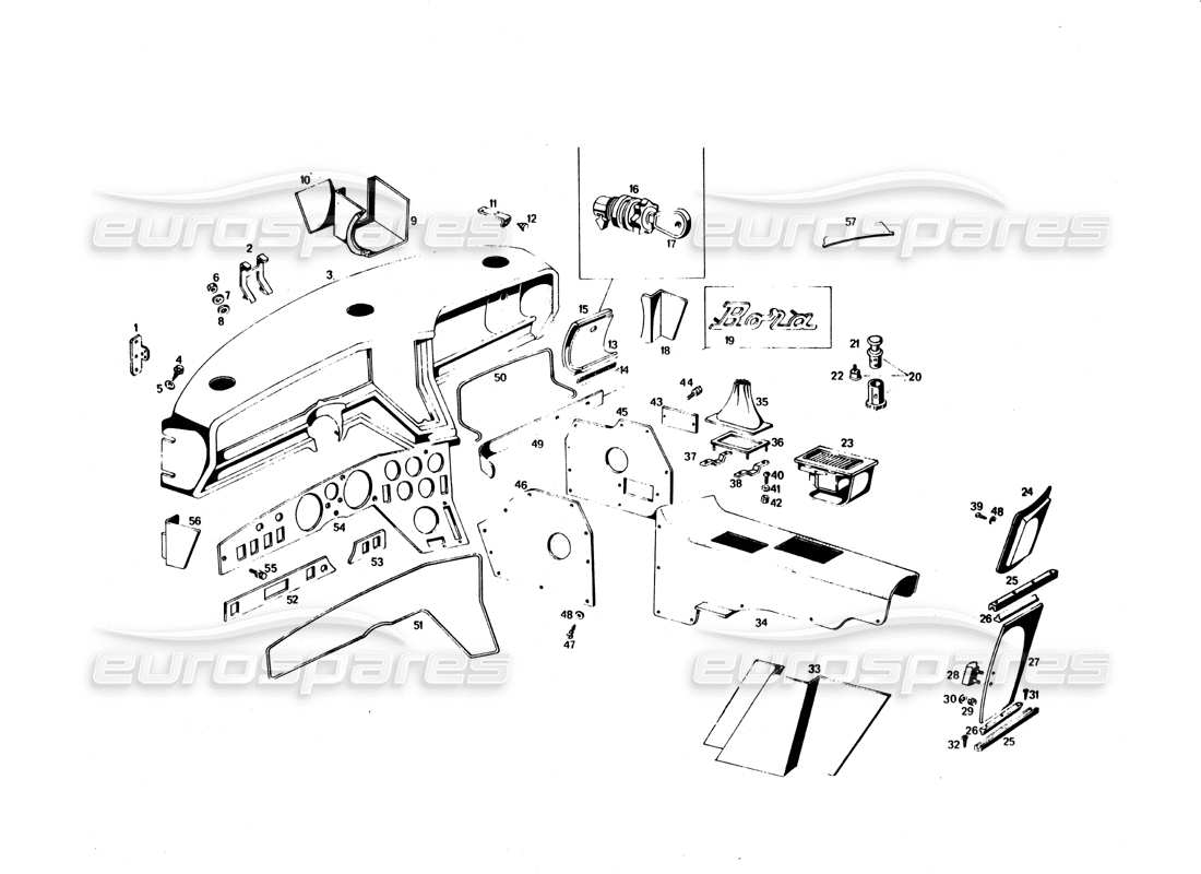 diagramma della parte contenente il codice articolo iva 75129