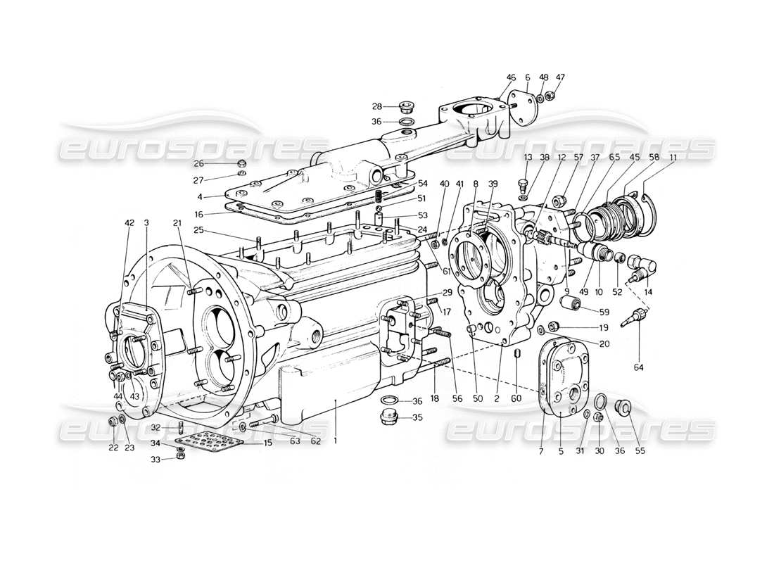 diagramma della parte contenente il codice parte 95961032