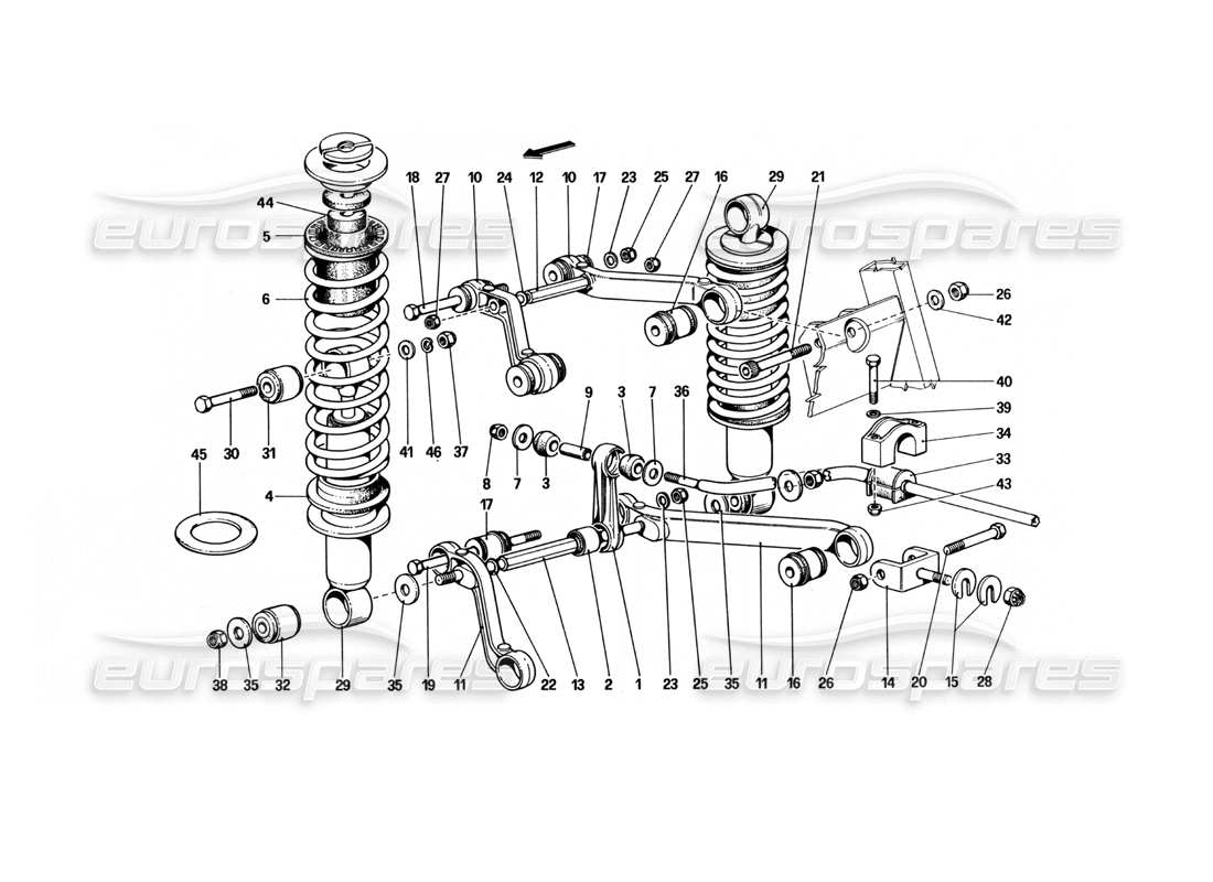 diagramma della parte contenente il codice parte 108666