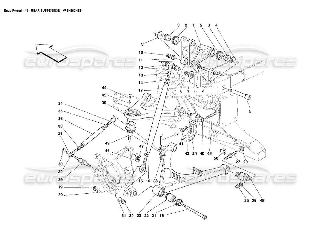 diagramma della parte contenente il codice parte 188434