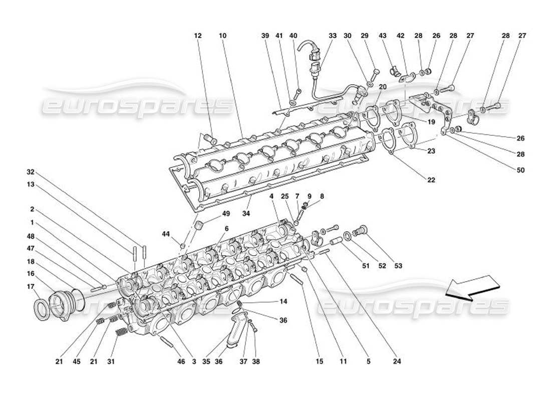 diagramma della parte contenente il codice parte 182406