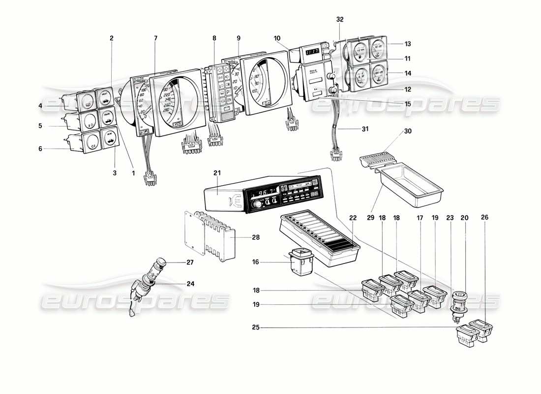 diagramma della parte contenente il codice parte 126227