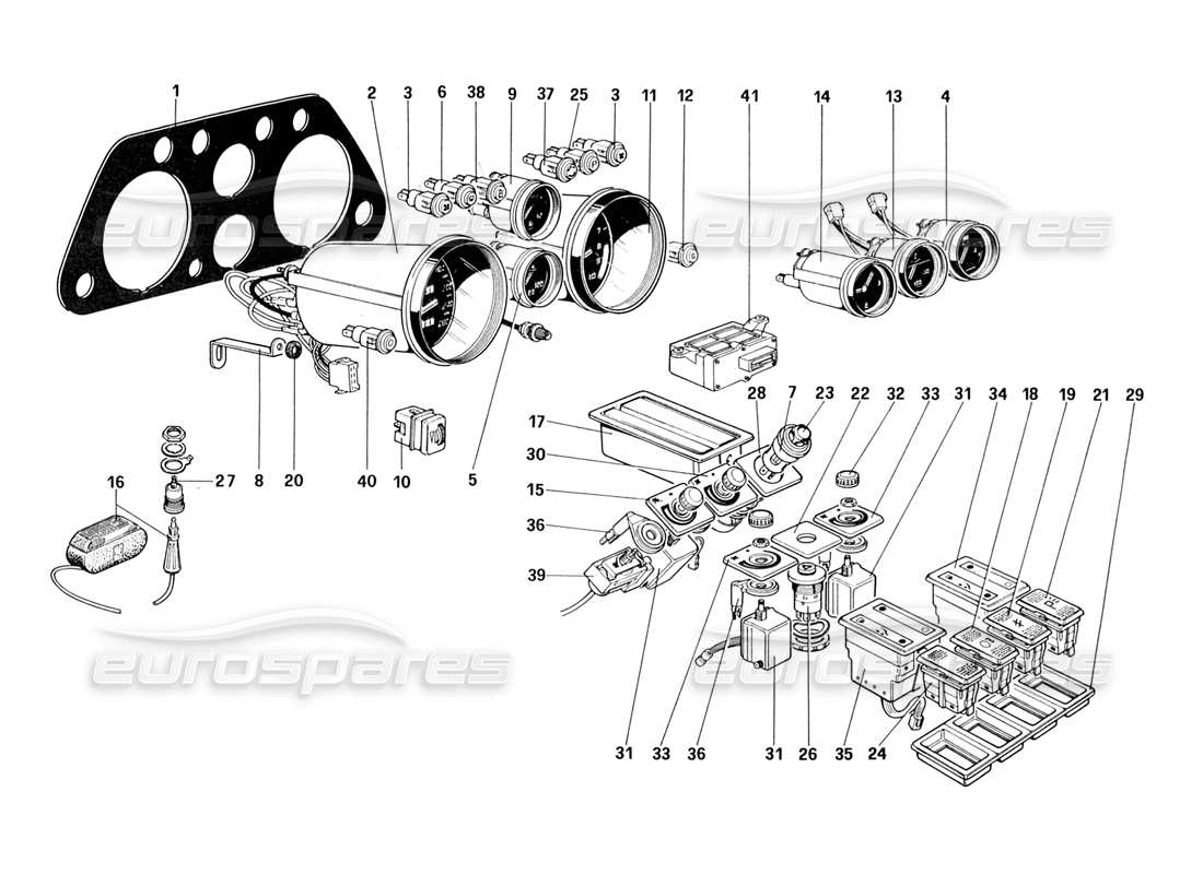 diagramma della parte contenente il codice parte 62618000