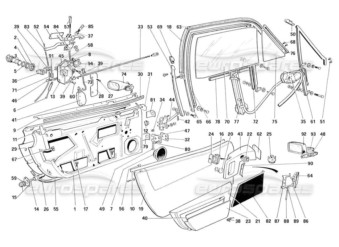 diagramma della parte contenente il codice parte 60292208