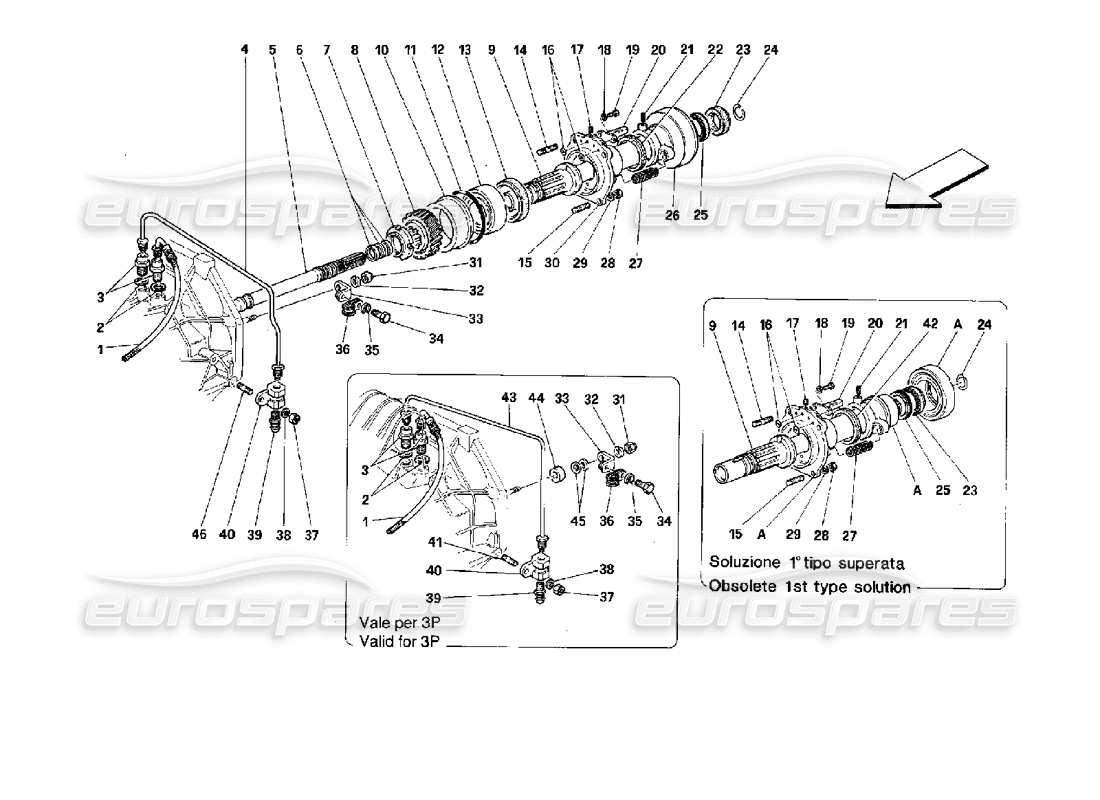 diagramma della parte contenente il codice parte 136898