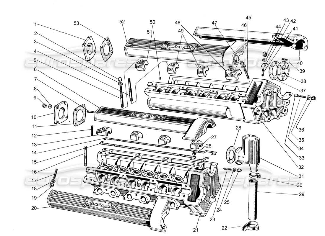 diagramma della parte contenente il codice parte 001104888