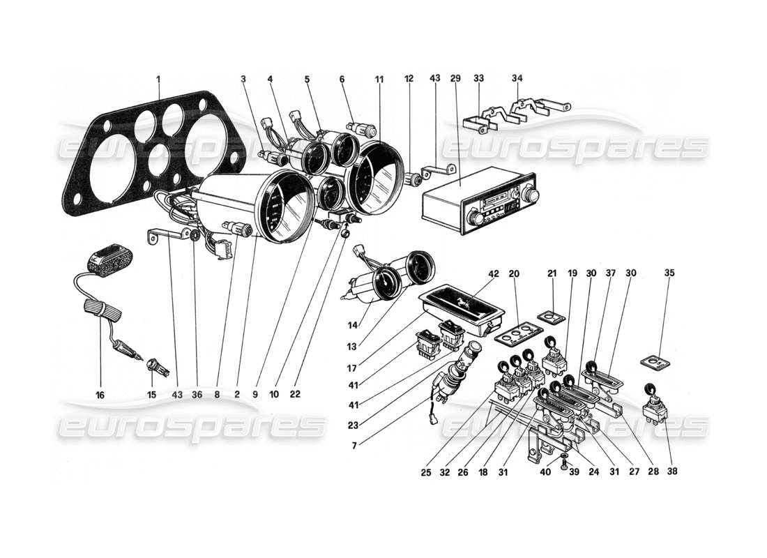 diagramma della parte contenente il codice parte 60770800