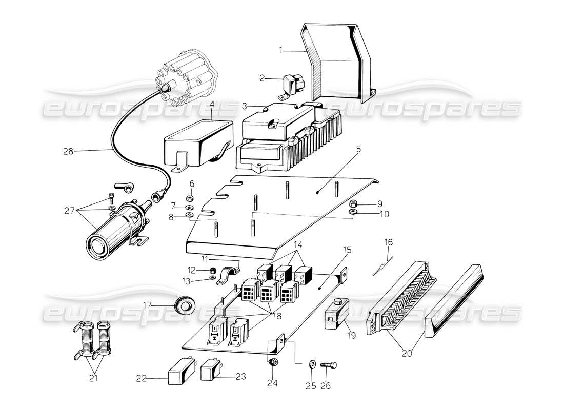 diagramma della parte contenente il codice parte 001619317