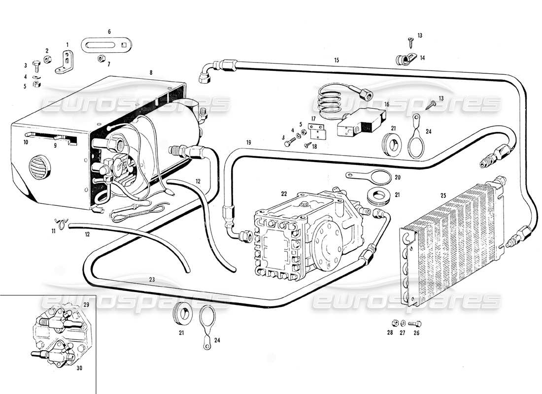 diagramma della parte contenente il codice parte dnt 47446 107
