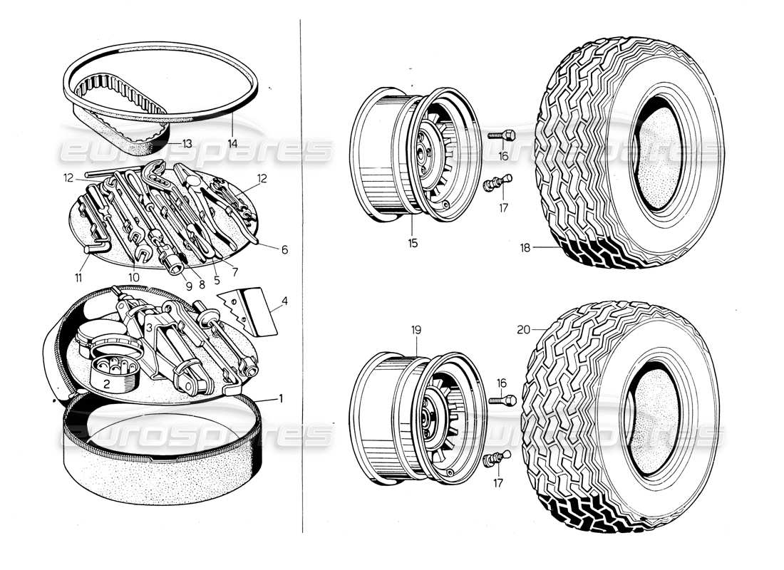 diagramma della parte contenente il codice parte 004801921