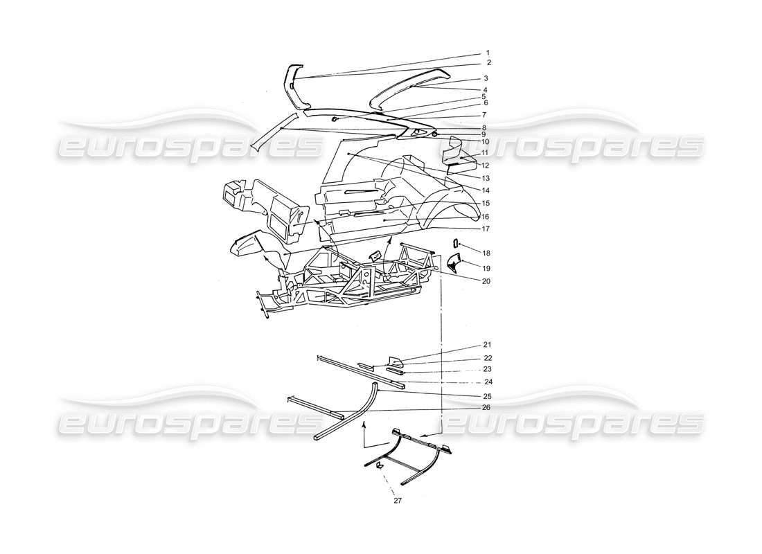 diagramma della parte contenente il codice parte 30076806