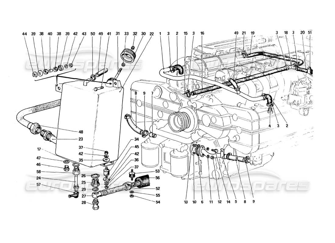 diagramma della parte contenente il codice parte 118004