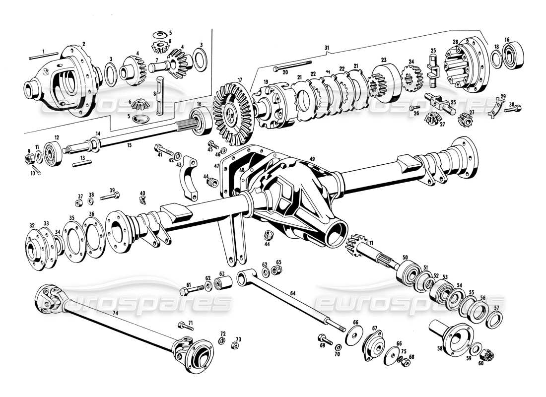 diagramma della parte contenente il codice parte 109tp55915