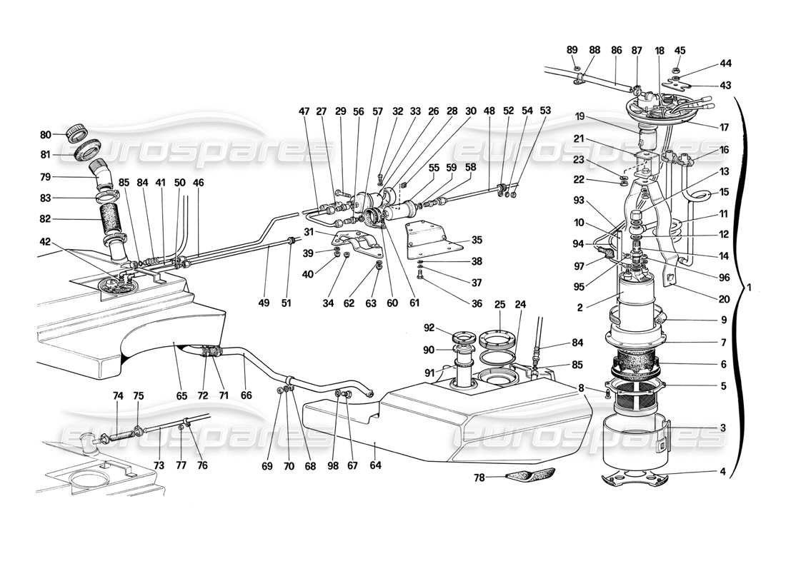 diagramma della parte contenente il codice parte 15671121