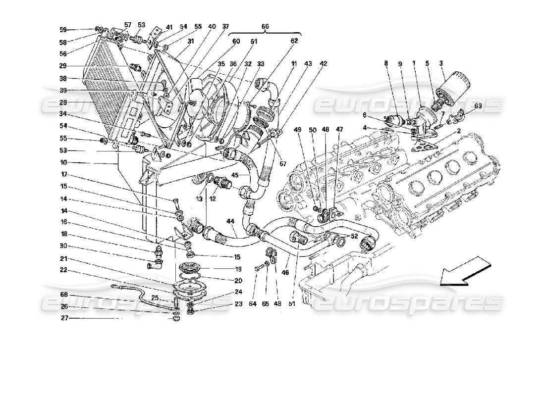 diagramma della parte contenente il codice parte 140809