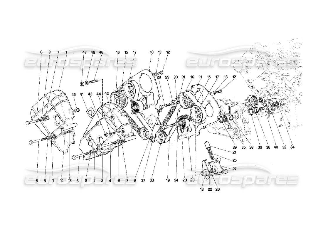 diagramma della parte contenente il codice parte 121275