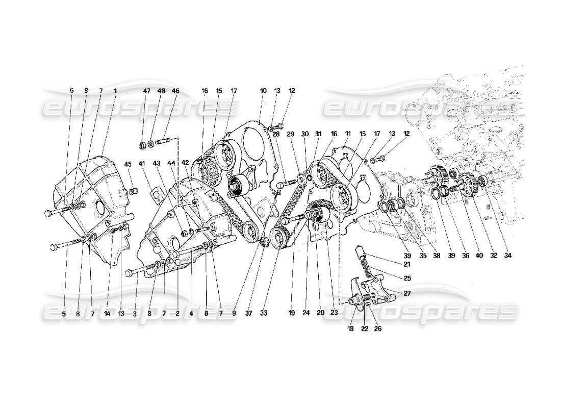 diagramma della parte contenente il codice parte 15972021