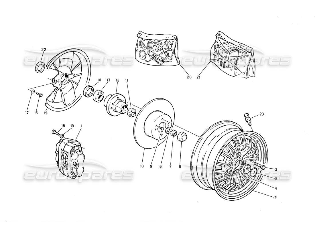 diagramma della parte contenente il codice parte 317220308