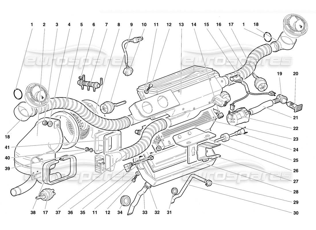 diagramma della parte contenente il codice parte 008612507