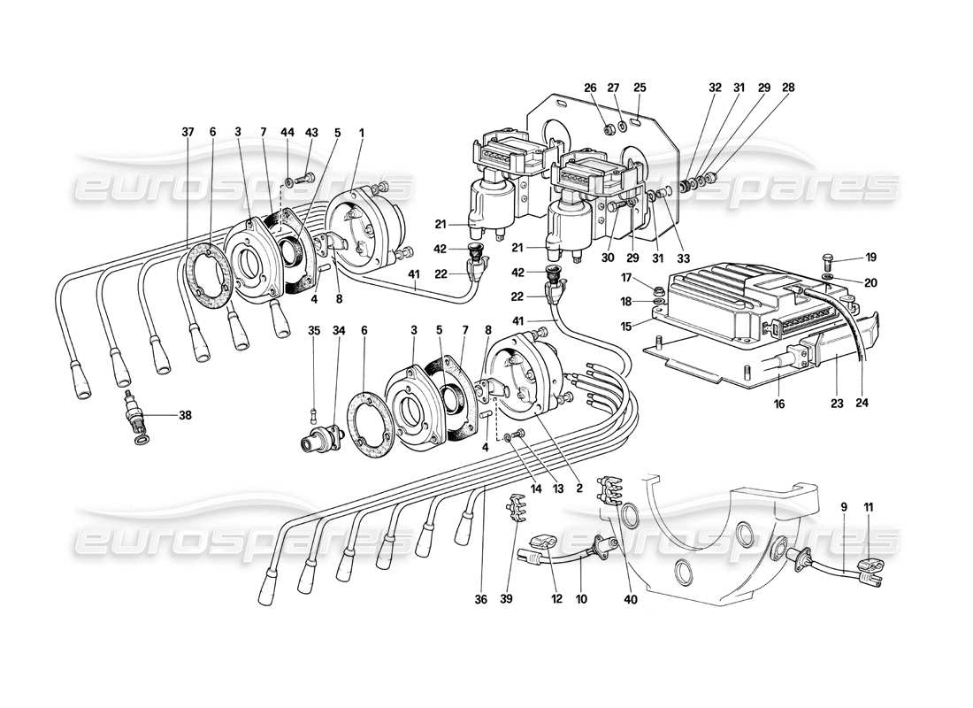 diagramma della parte contenente il codice parte 100279