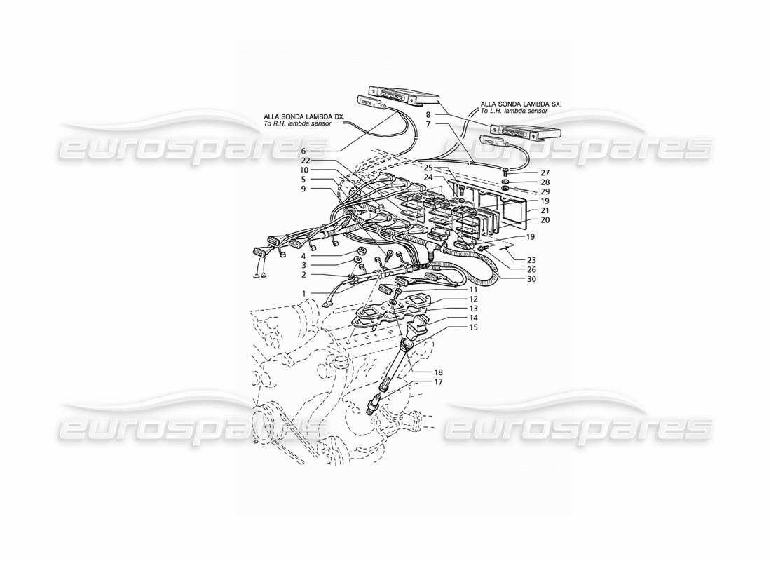 diagramma della parte contenente il codice parte 581079500