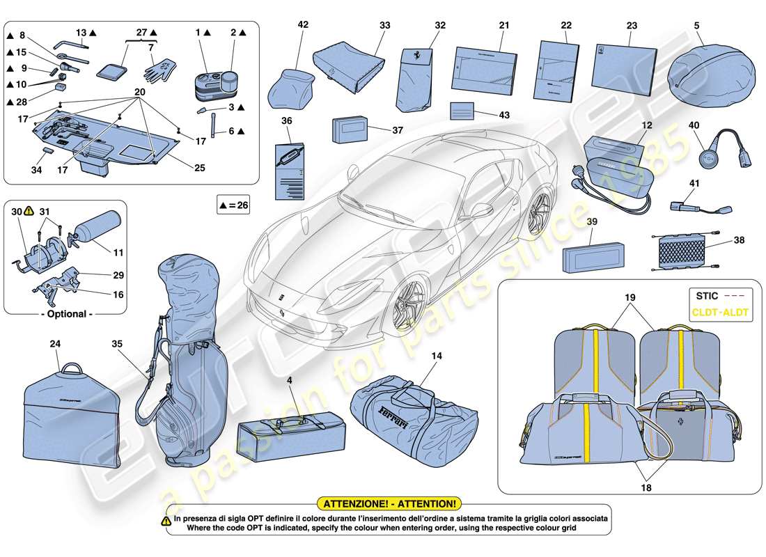 diagramma della parte contenente il codice parte 934227