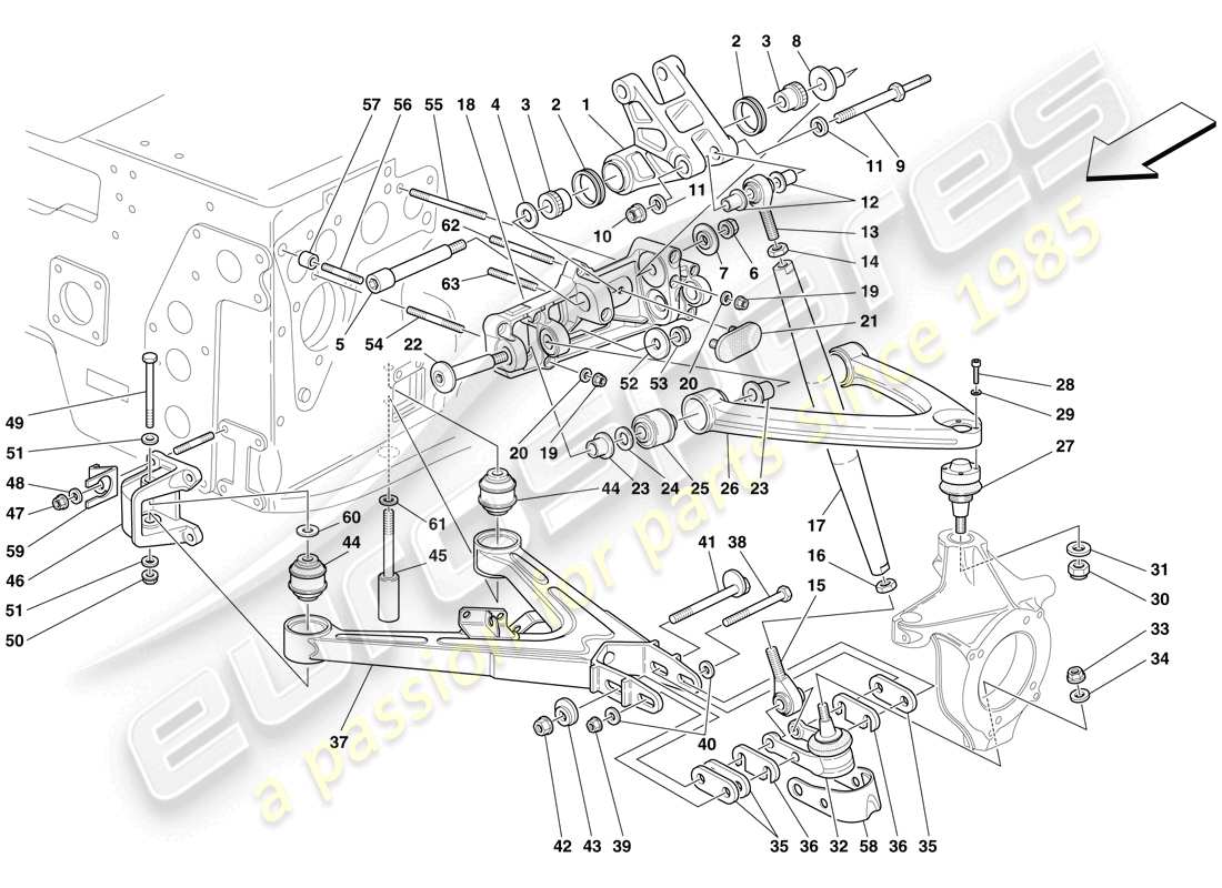 diagramma della parte contenente il codice parte 192578