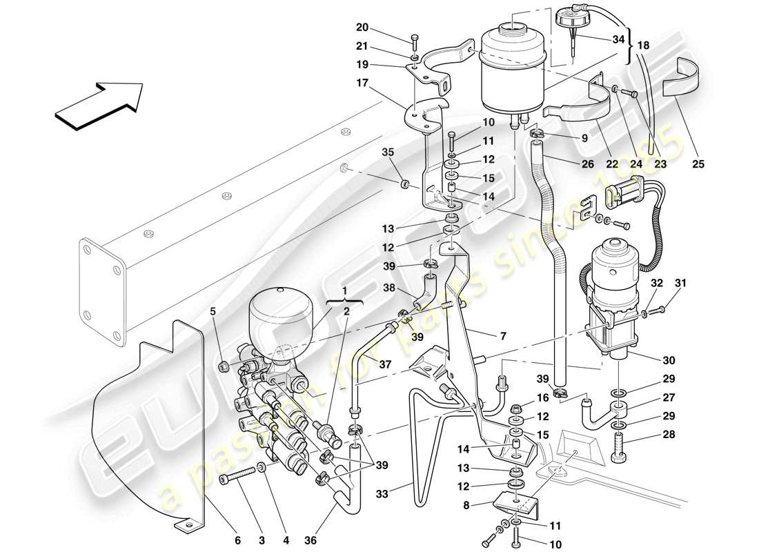 diagramma della parte contenente il codice parte 14496424