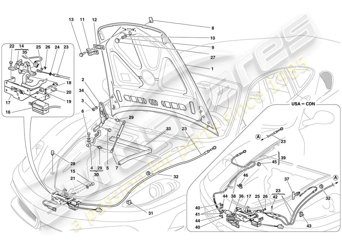 diagramma della parte contenente il codice parte 69977000