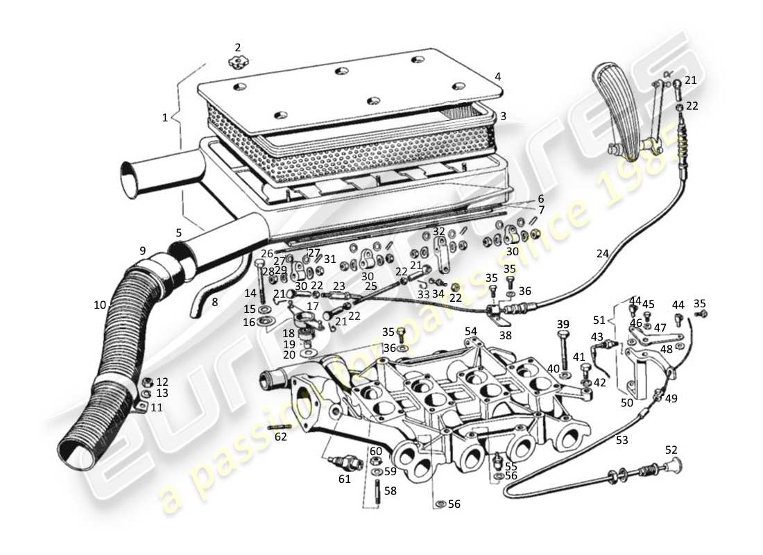 diagramma della parte contenente il numero della parte 307-87-87-00