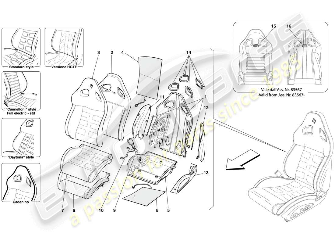 diagramma della parte contenente il codice parte 802196..