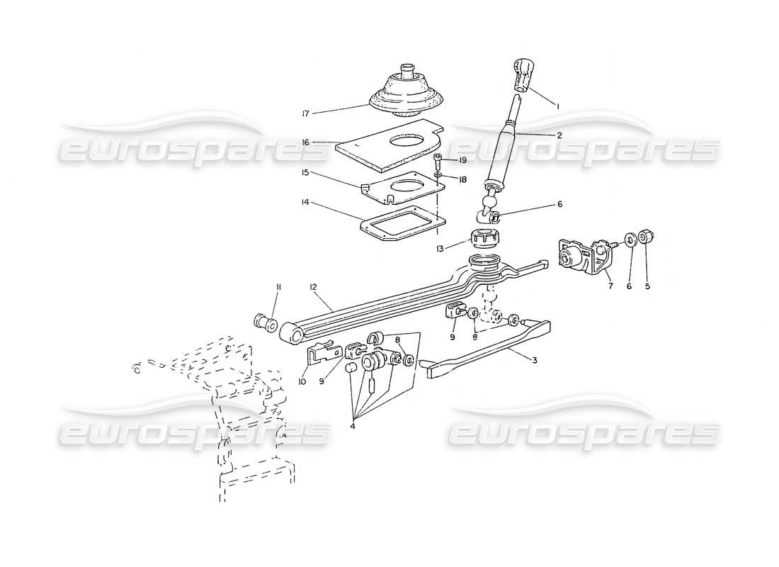 diagramma della parte contenente il codice parte 325253150