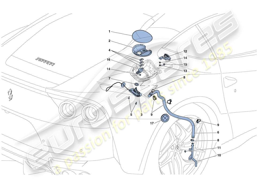 diagramma della parte contenente il codice parte 807842