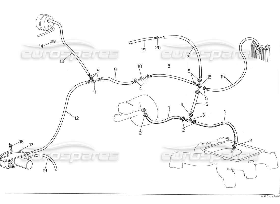 diagramma della parte contenente il codice parte 312053506