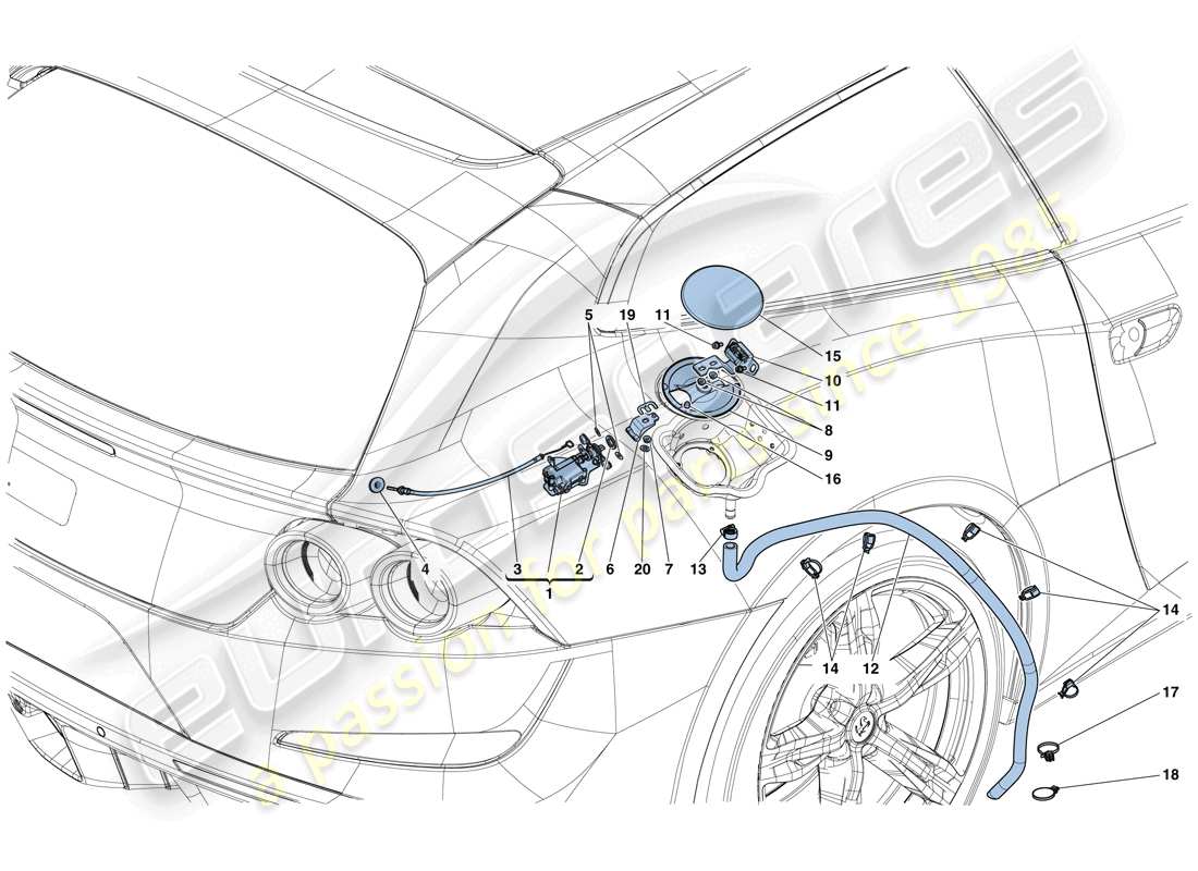 diagramma della parte contenente il codice parte 87214611