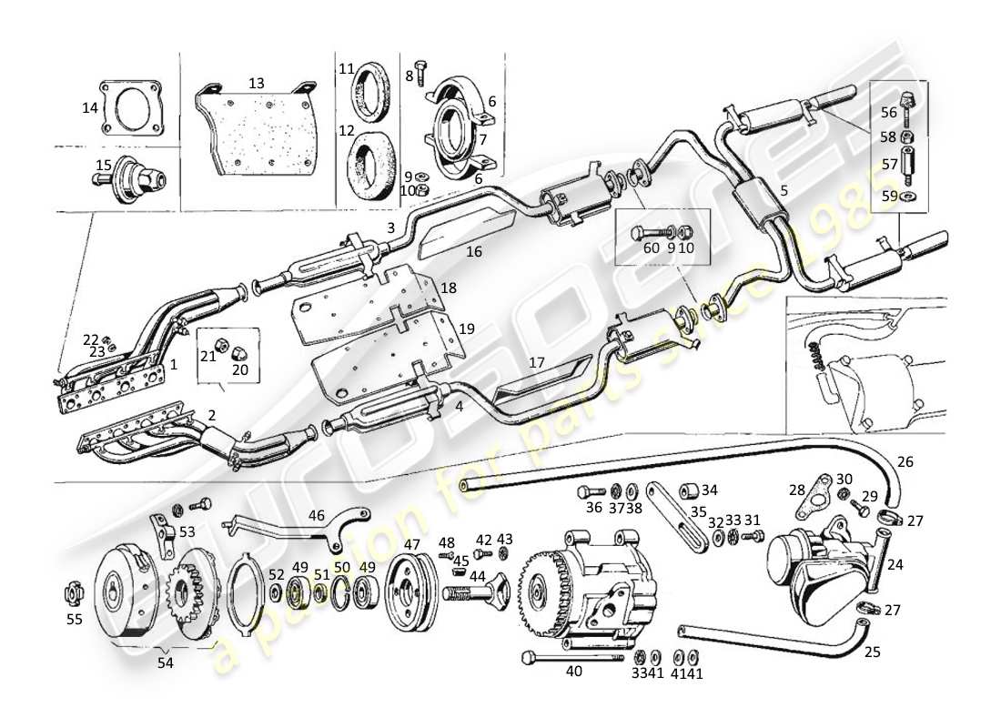 diagramma della parte contenente il codice articolo rnt 87233