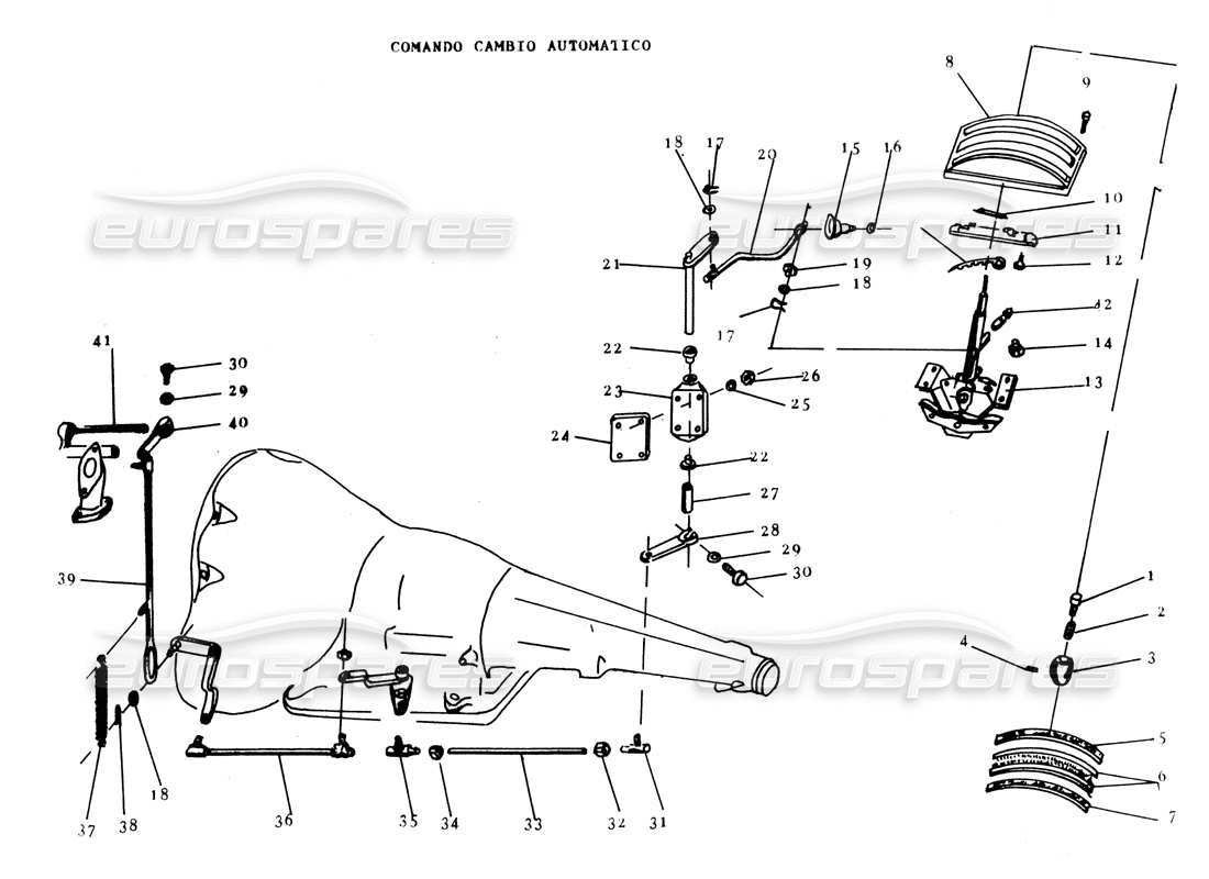 diagramma della parte contenente il codice parte 002610211