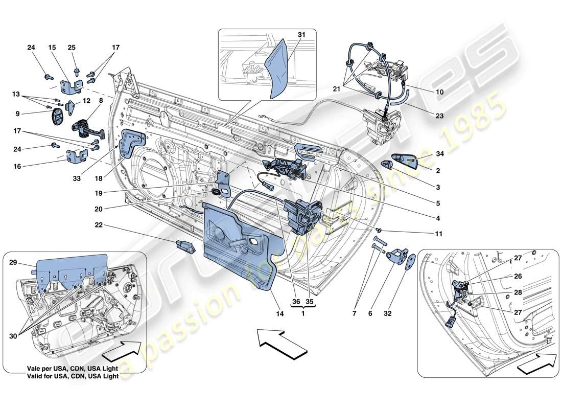 diagramma della parte contenente il codice parte 83965500