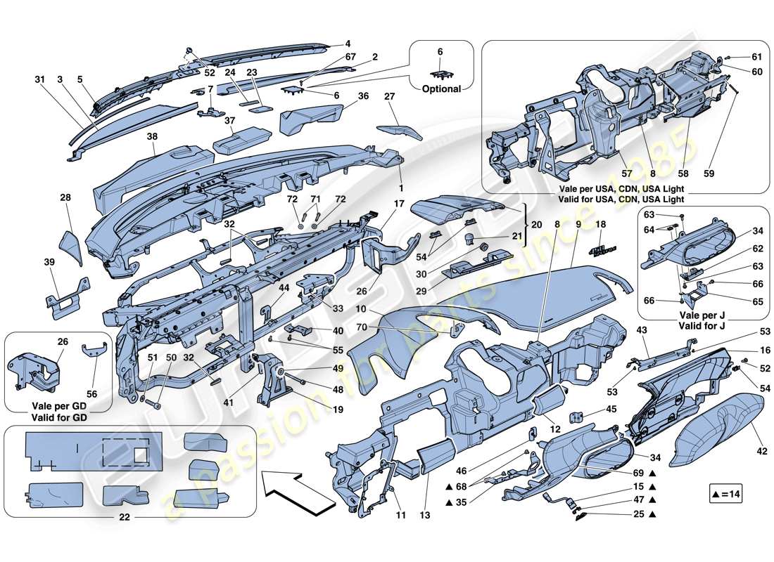 diagramma della parte contenente il codice parte 855482..