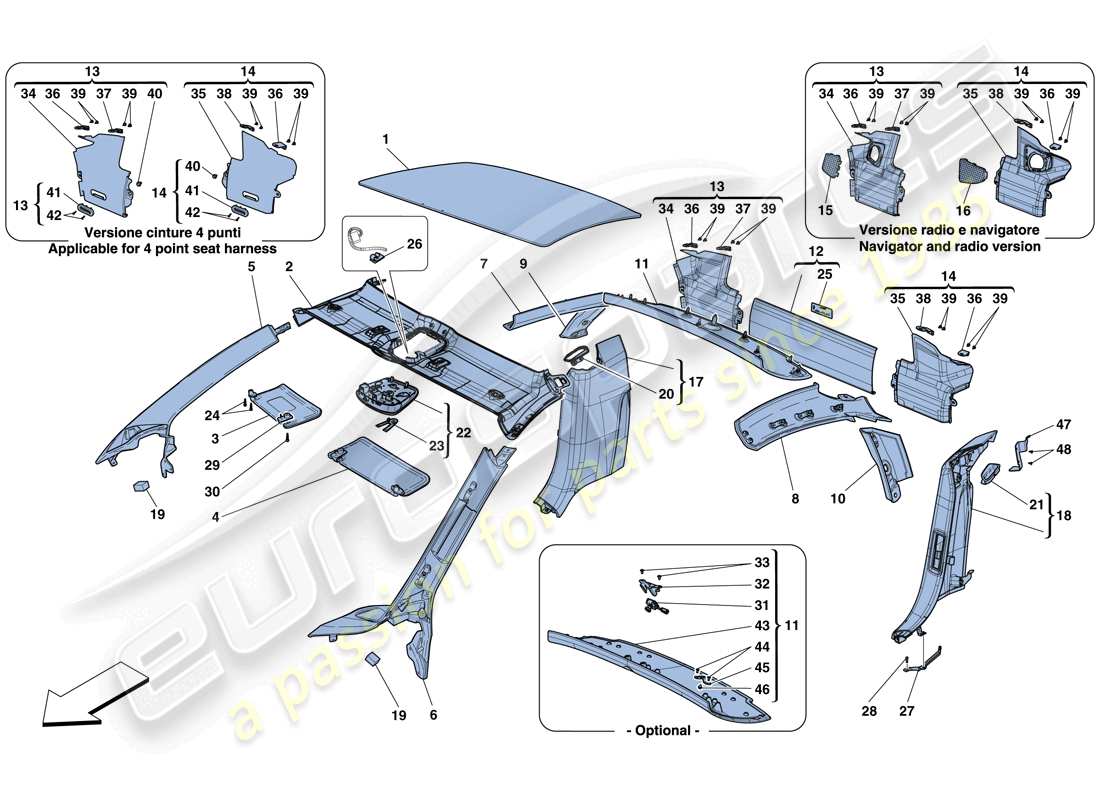 diagramma della parte contenente il codice parte 292422