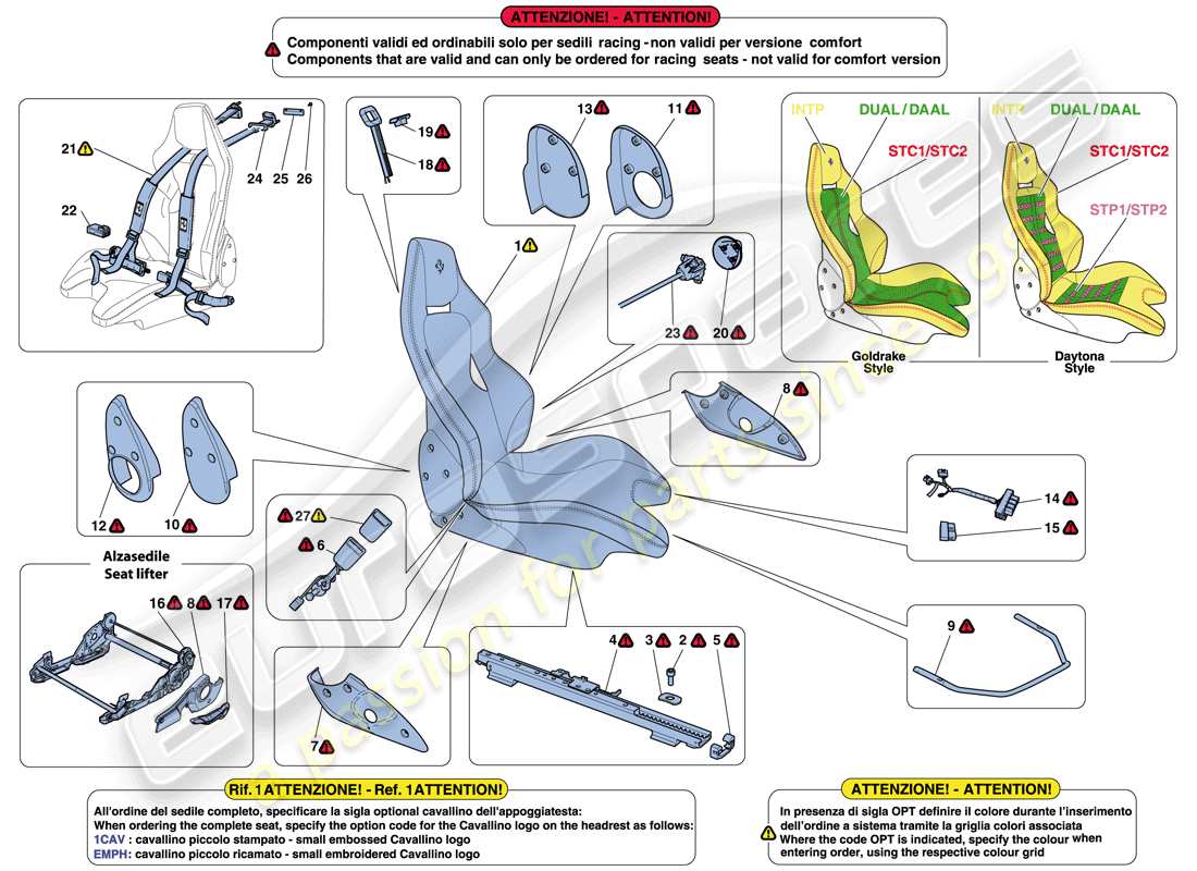 diagramma della parte contenente il codice parte 876389000