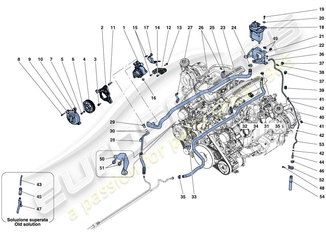 diagramma della parte contenente il codice parte 315062