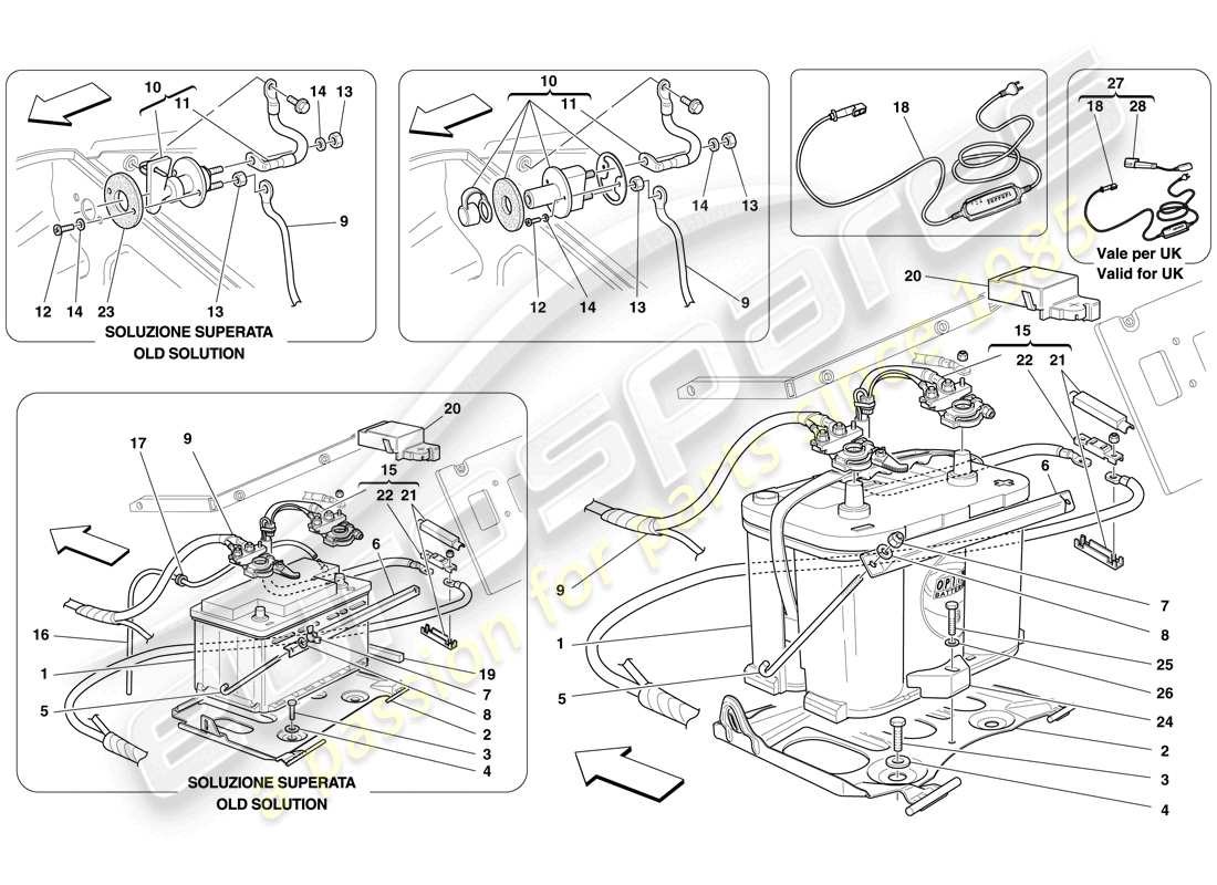 diagramma della parte contenente il codice parte 67943100