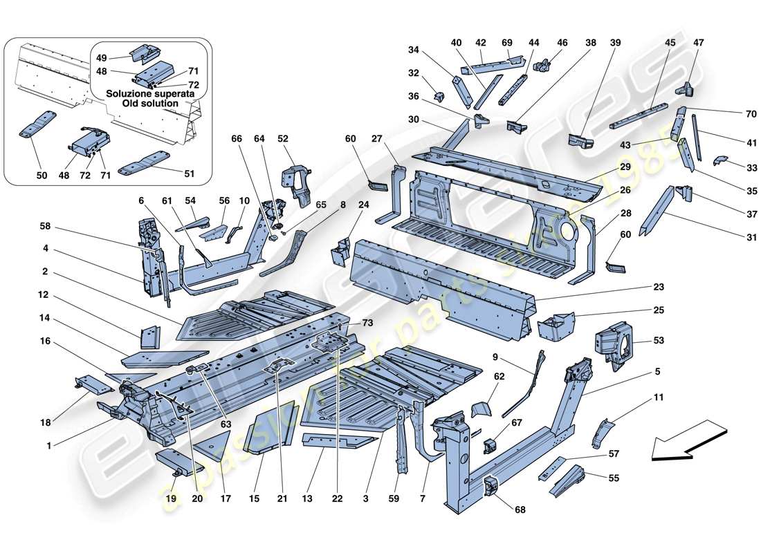 diagramma della parte contenente il codice parte 82992100